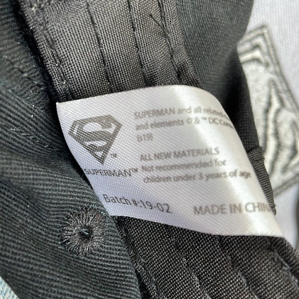 Superman Baseball Cap EUC - Picture 8 of 8